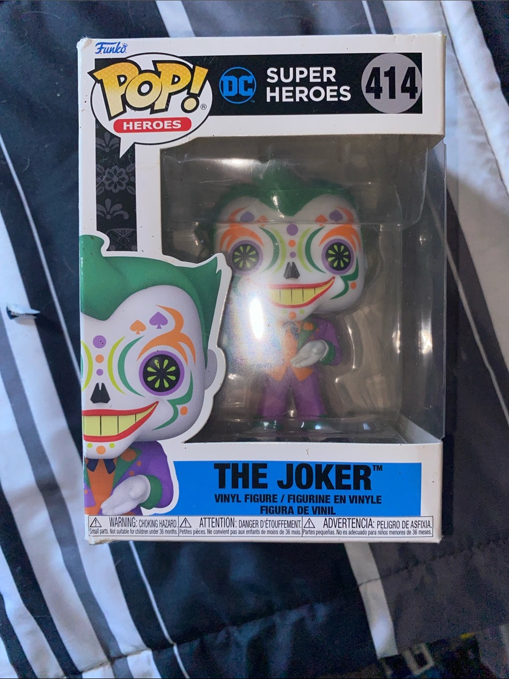 Funko Pop! Heroes The Joker Vinyl Figure - Green, Purple, White